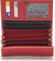 Dámska kožená peňaženka červená - Delami Lestiel