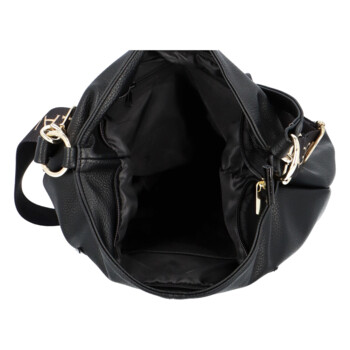Dámska kabelka na rameno čierna - Laura Biaggi Erline