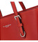 Dámska kabelka cez plece saffiano červená - FLORA&CO Aileen