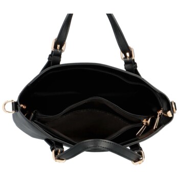 Dámska praktická kabelka čierna - FLORA&CO Amy 2v1