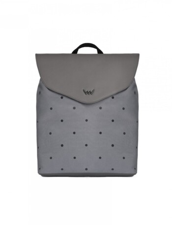 Dámsky moderný batoh šedý - Vuch Fribon One