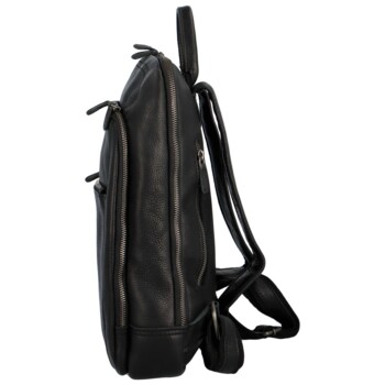 Kožený batoh čierny - Delami Sleater