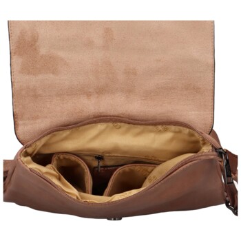 Dámsky kabelko-batoh tmavoružový - Coveri Marlow