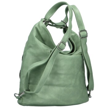 Dámsky kabelko/batoh zelenomodrý - Romina & Co Bags Marjorine