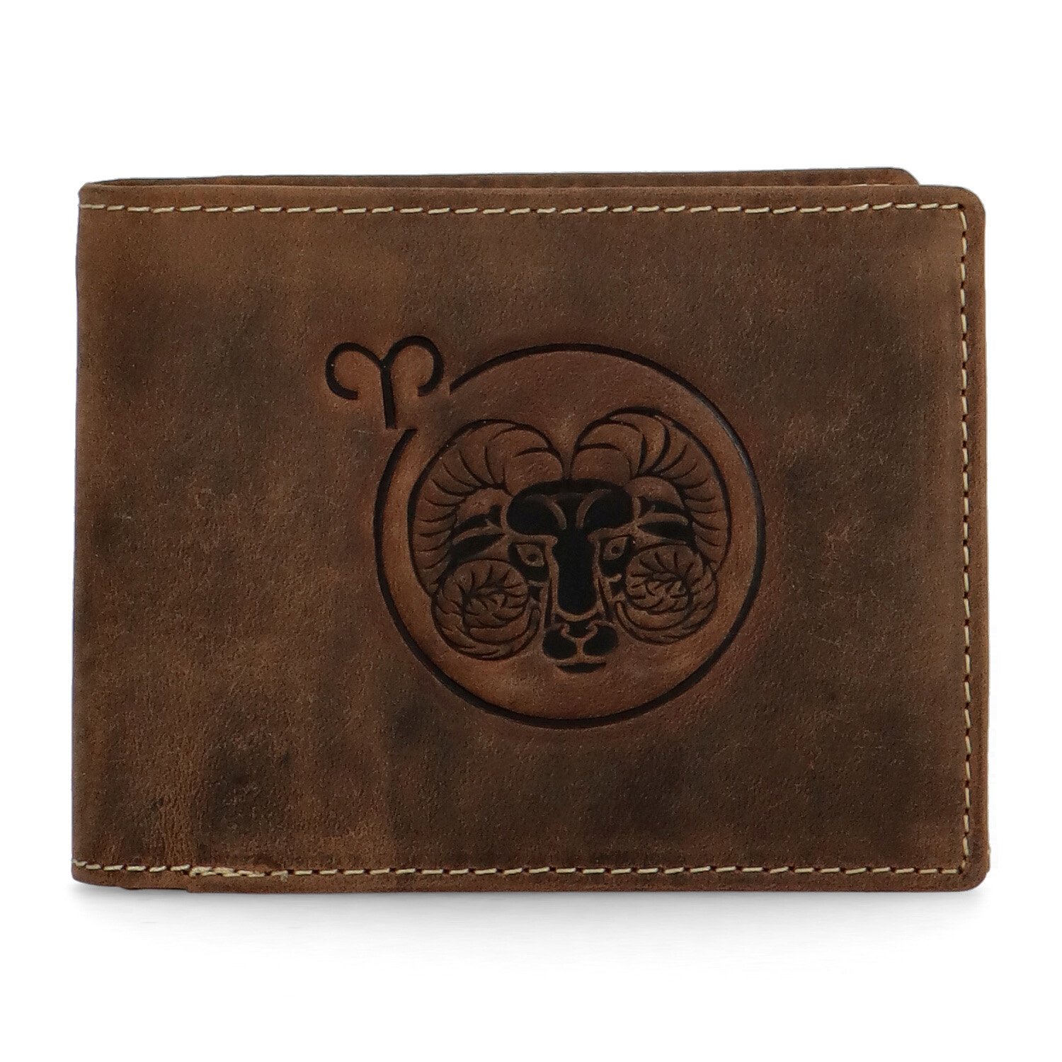 Pánska kožená peňaženka hnedá - Diviley Steig Baran