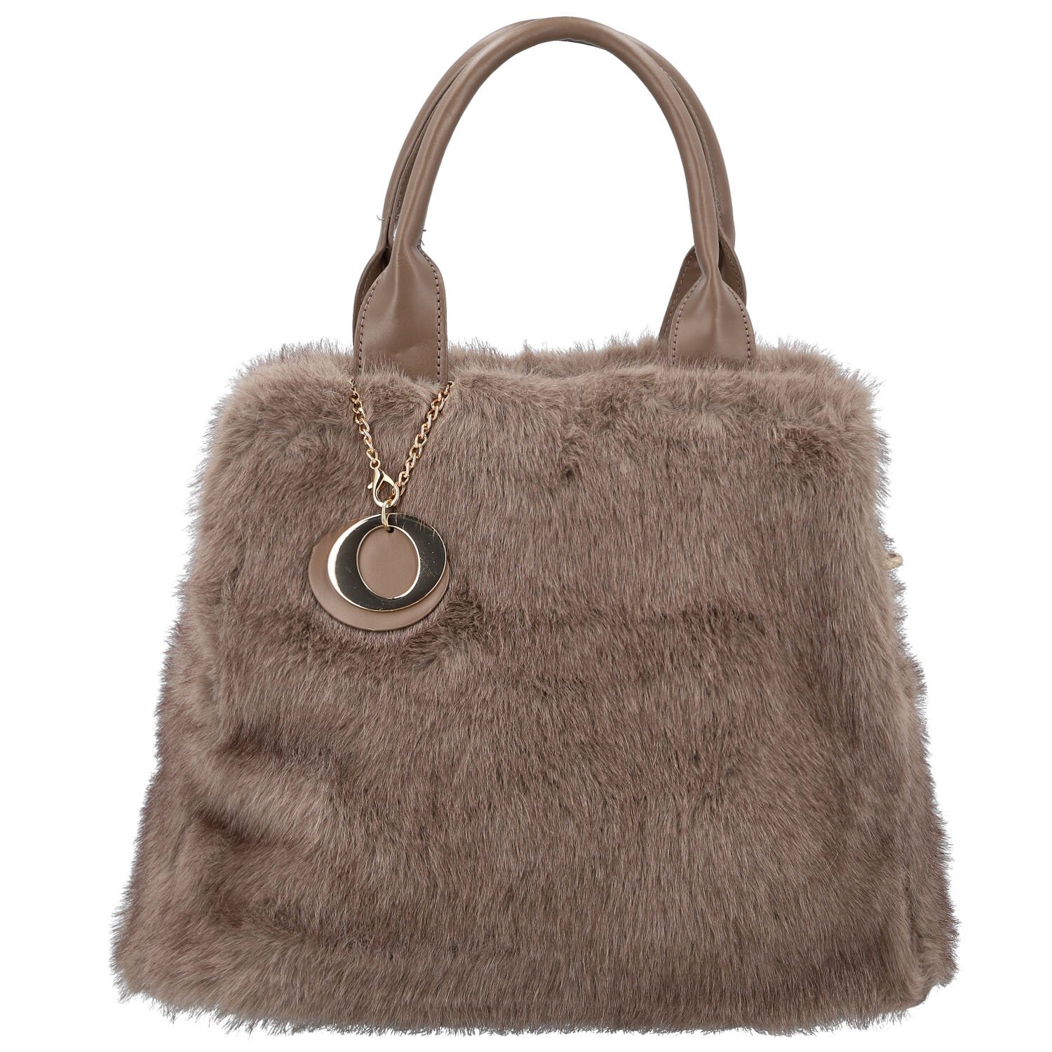 Dámska kabelka do ruky hnedo/sivá - Firenze Zita