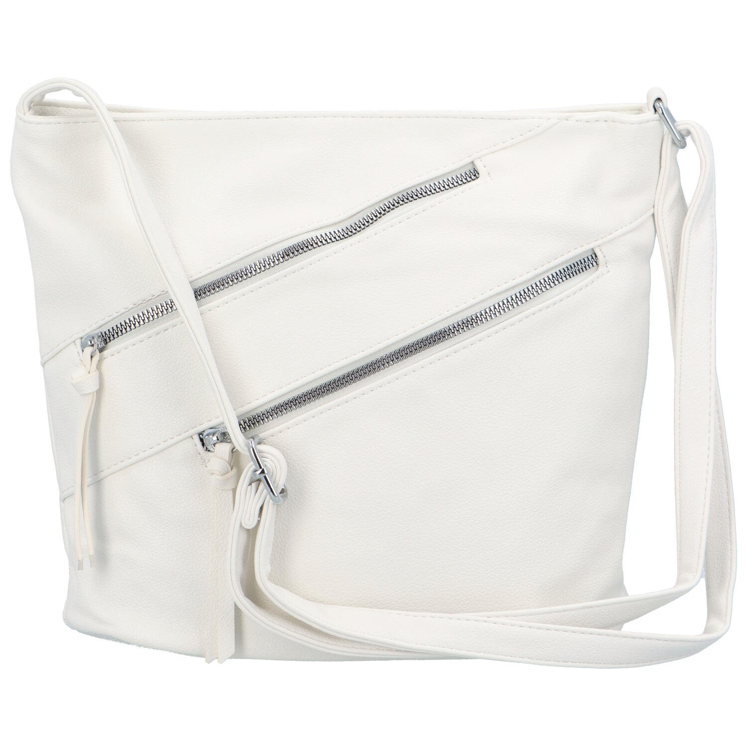 Dámska crossbody kabelka biela - Herisson Wambana