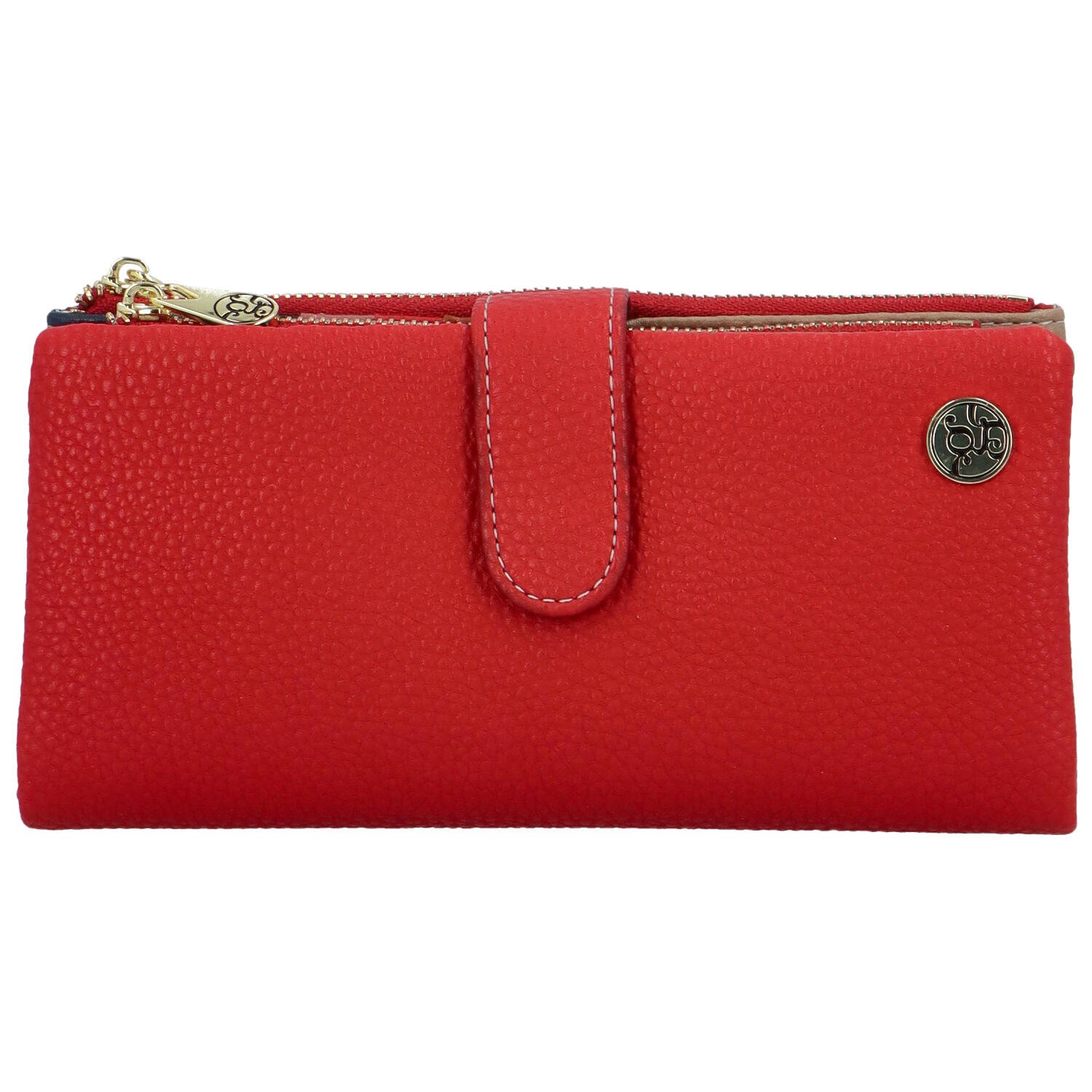Dámska kožená peňaženka červená - Gregorio Adetta