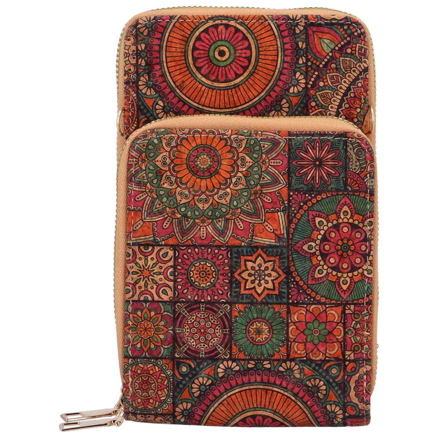 Dámske crossbody púzdro tmavo ružové - Firenze Veromi