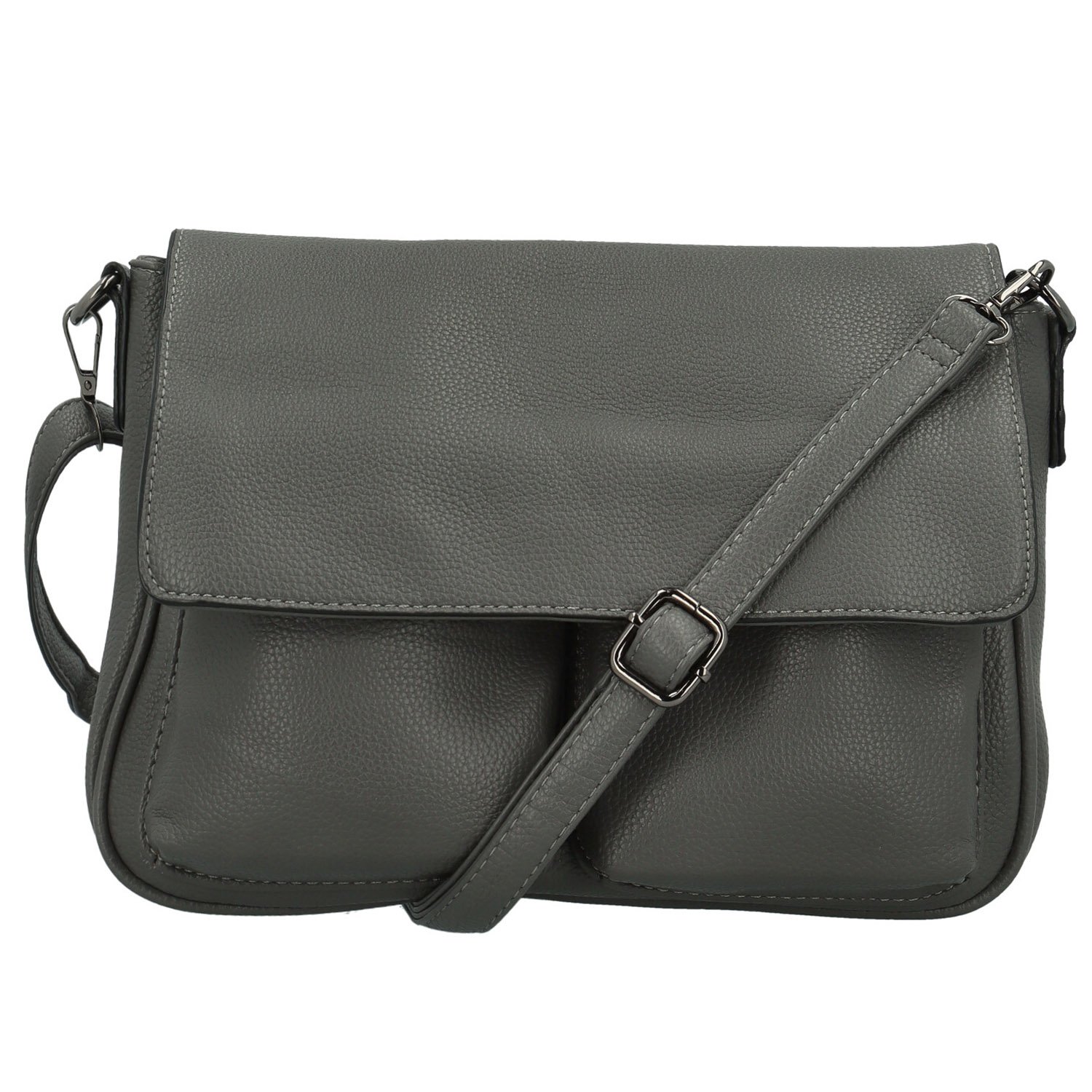 Dámska crossbody kabelka šedá - Firenze Samira