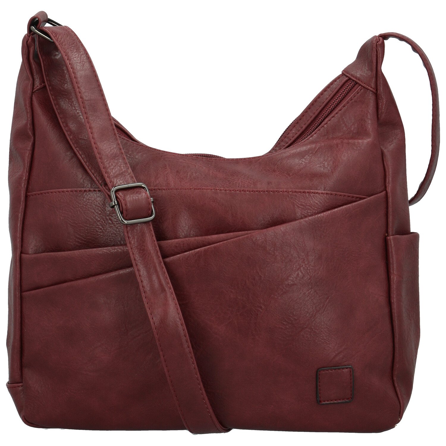 Dámska crossbody kabelka vínová - Firenze Ricco