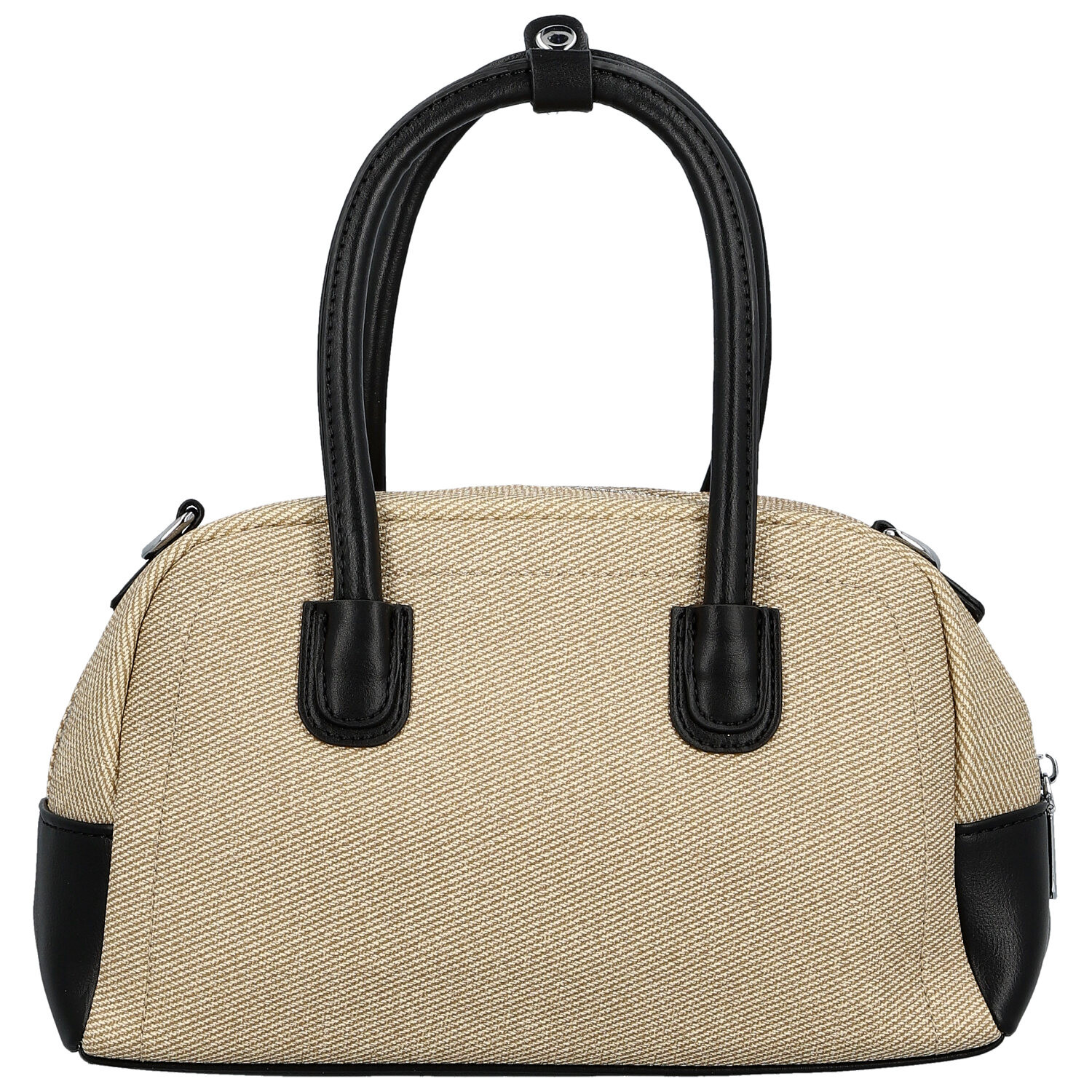 Dámska kabelka do ruky béžová/čierna - Firenze Leesha