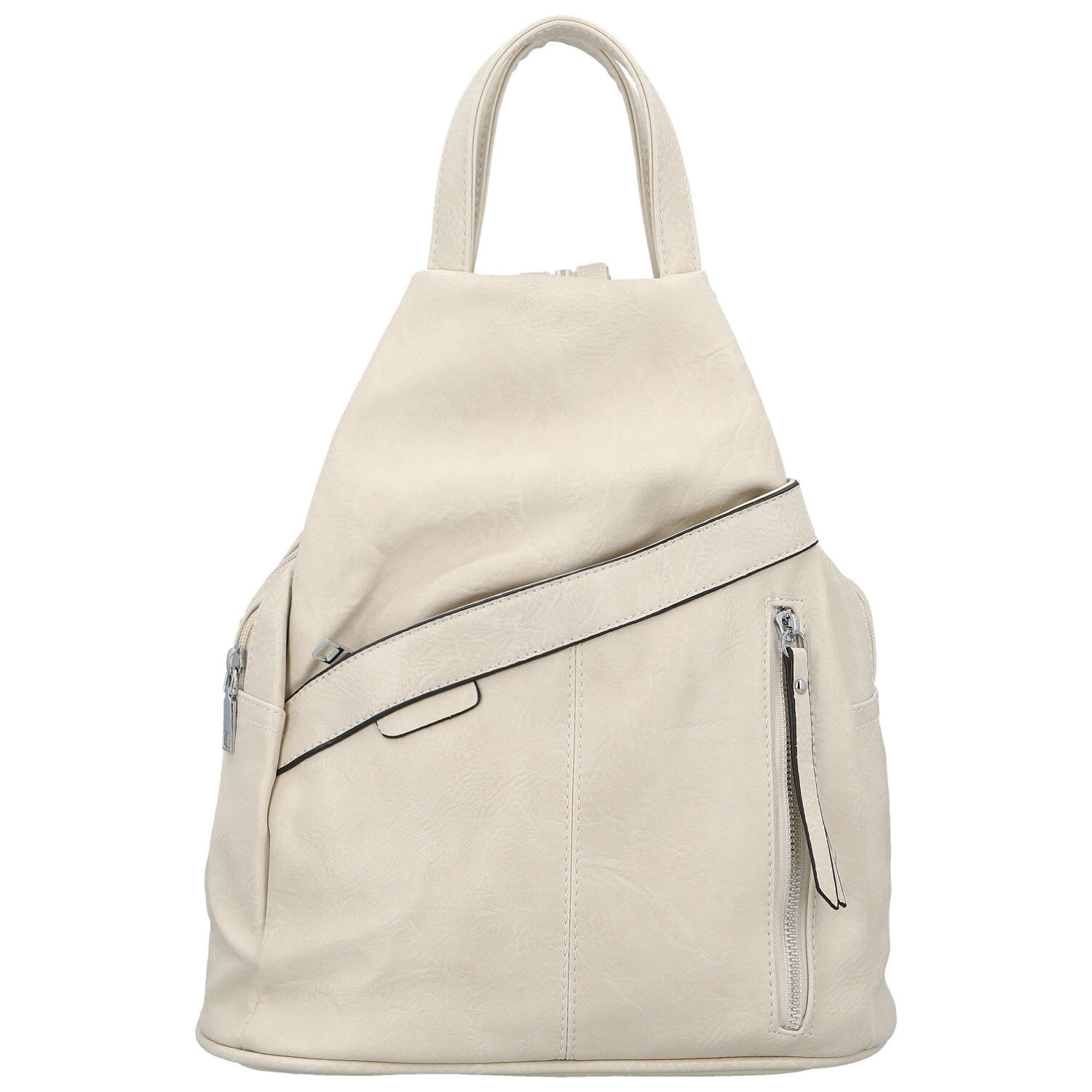 Dámsky mestský batoh béžový - Firenze Jakey
