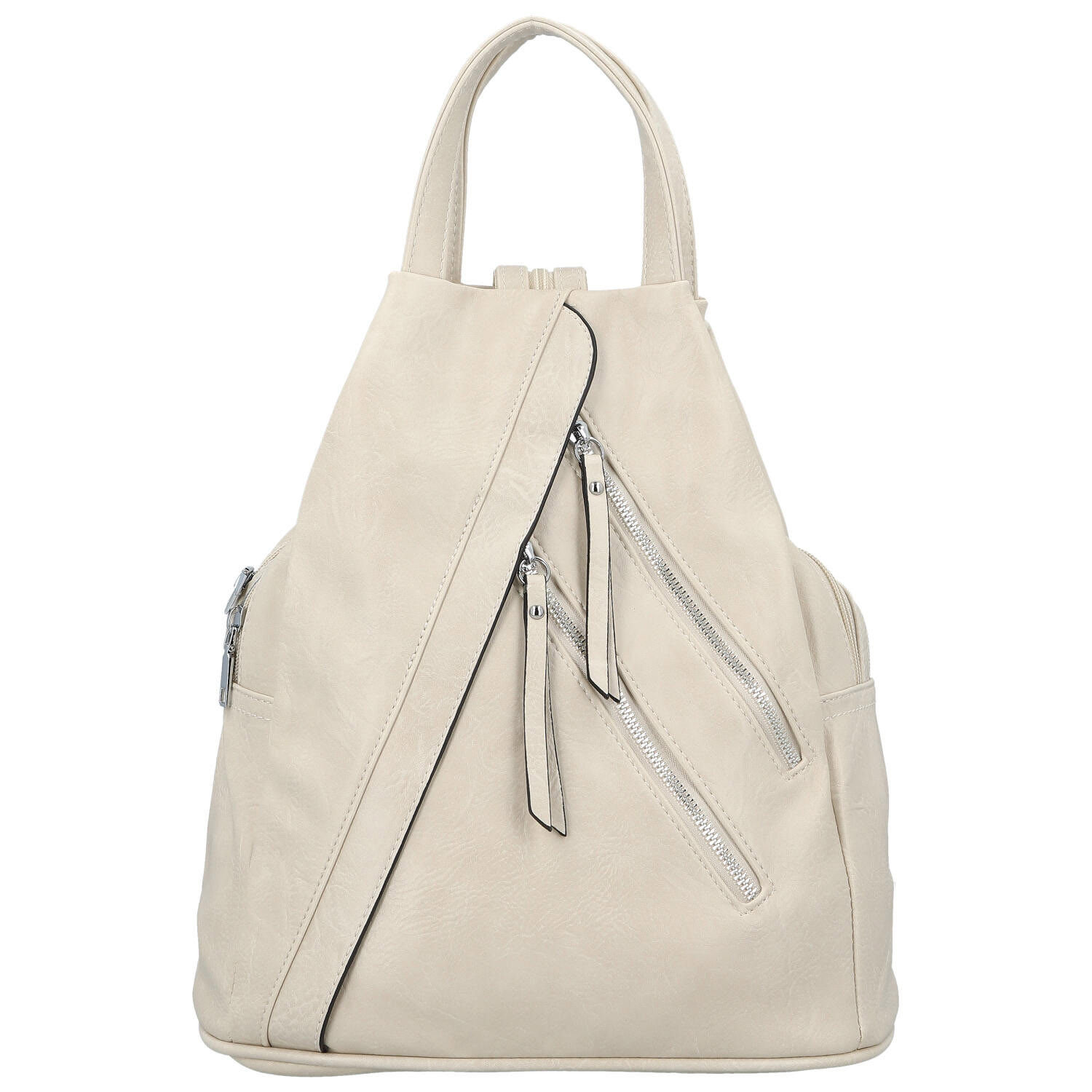 Dámsky mestský batoh béžový - Firenze Makial