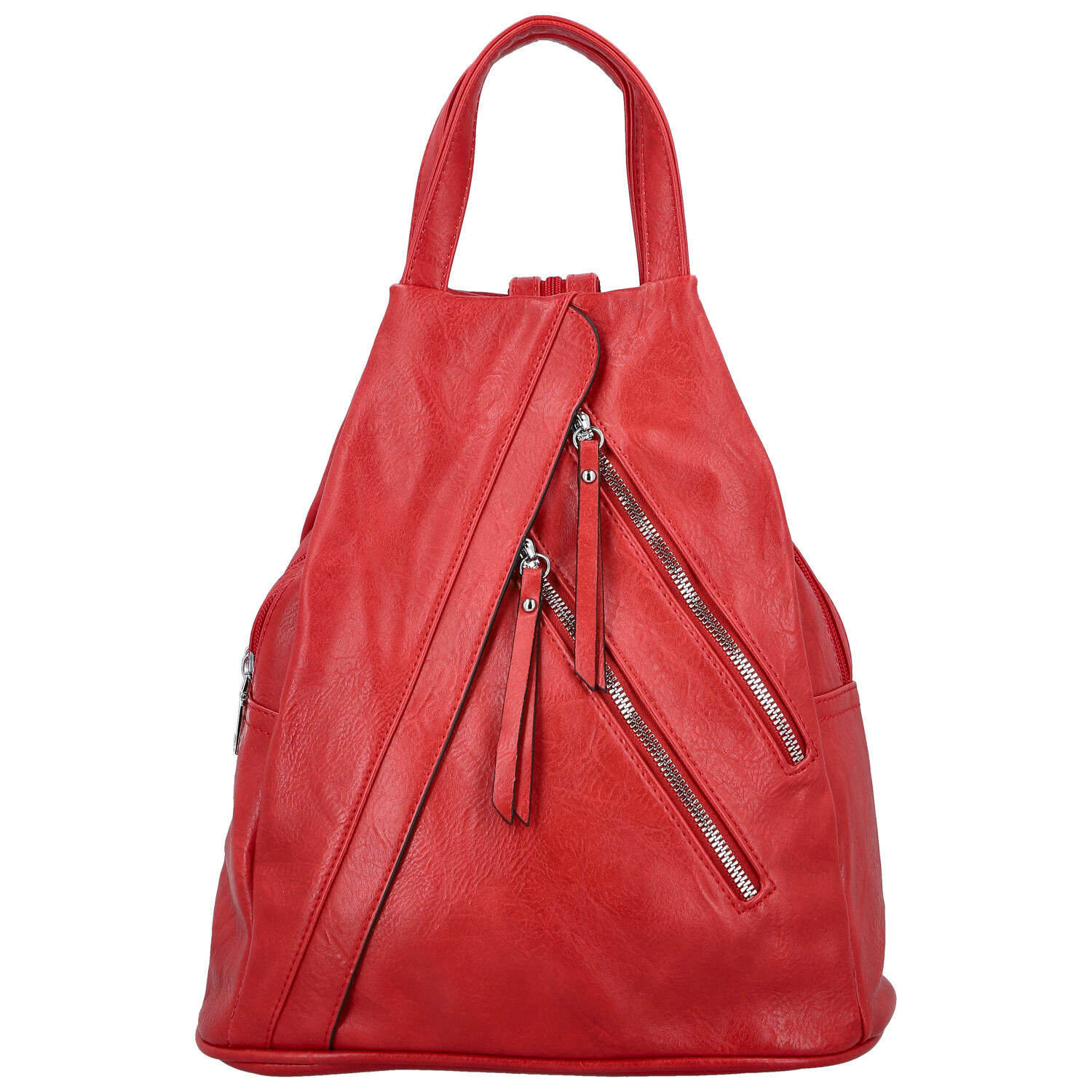 Dámsky mestský batoh červený - Firenze Makial