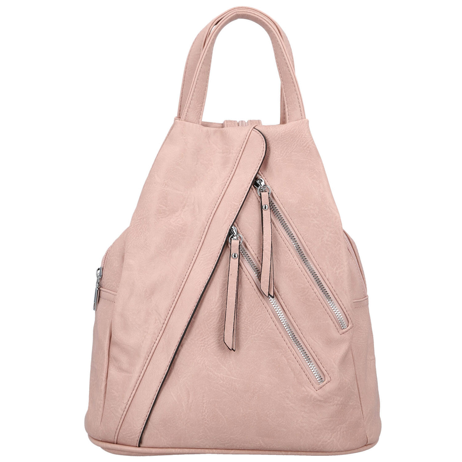 Dámsky mestský batoh svetlo ružový - Firenze Makial