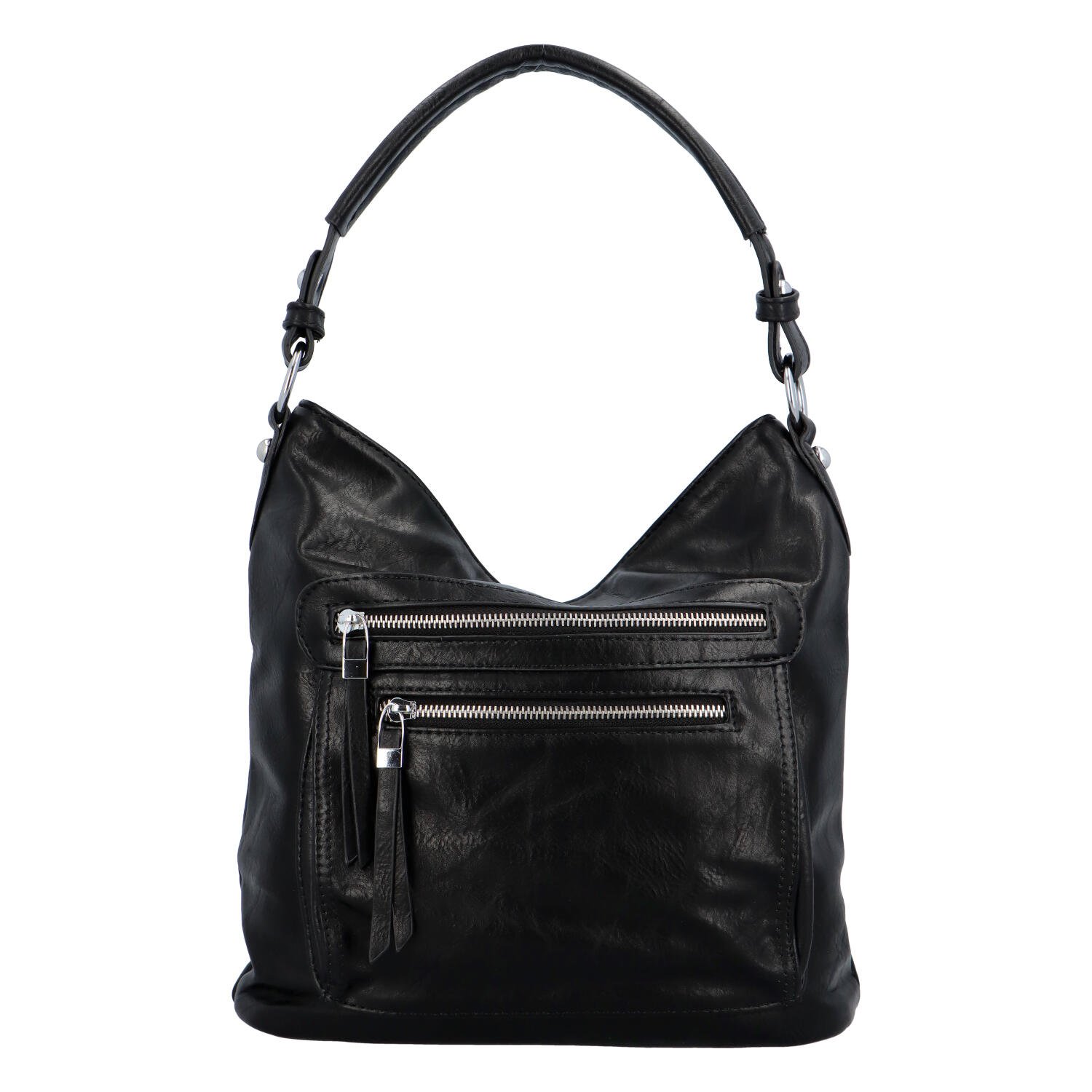 Dámska kabelka na rameno čierna - Romina & Co Bags Piperr