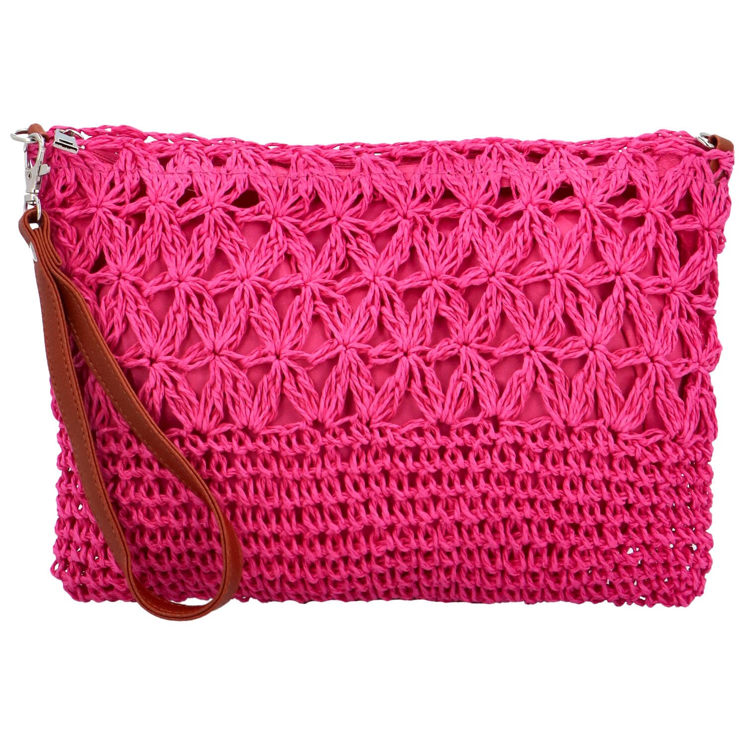 Dámska crossbody kabelka fuchsiová - Firenze Quari