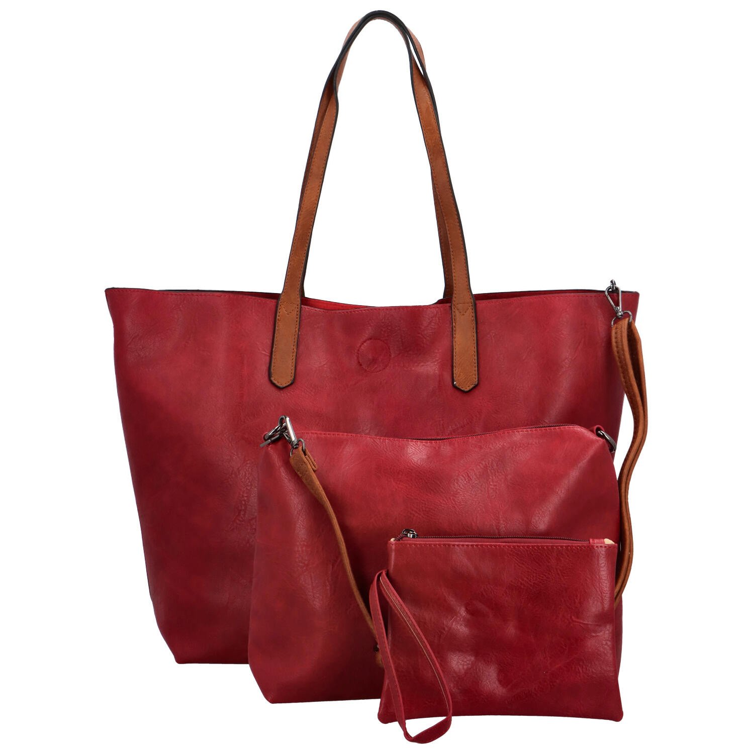 Dámsky set kabeliek červený - Firenze Zorika