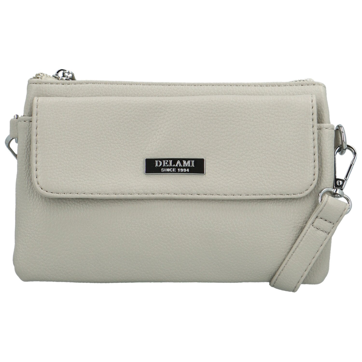 Dámska crossbody kabelka svetlo šedá - Delami Tiny Muse