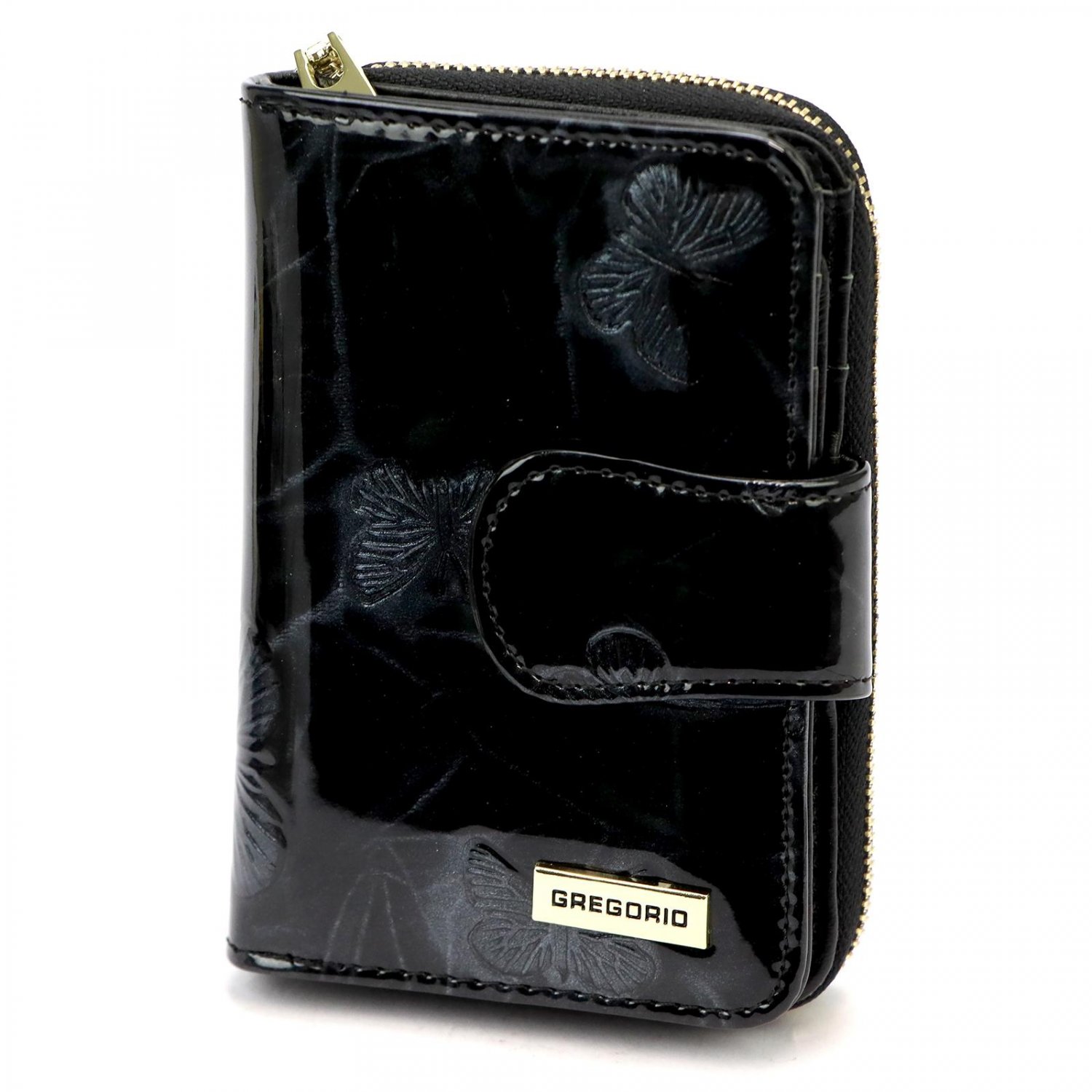 Dámska kožená peňaženka čierna - Gregorio Allis