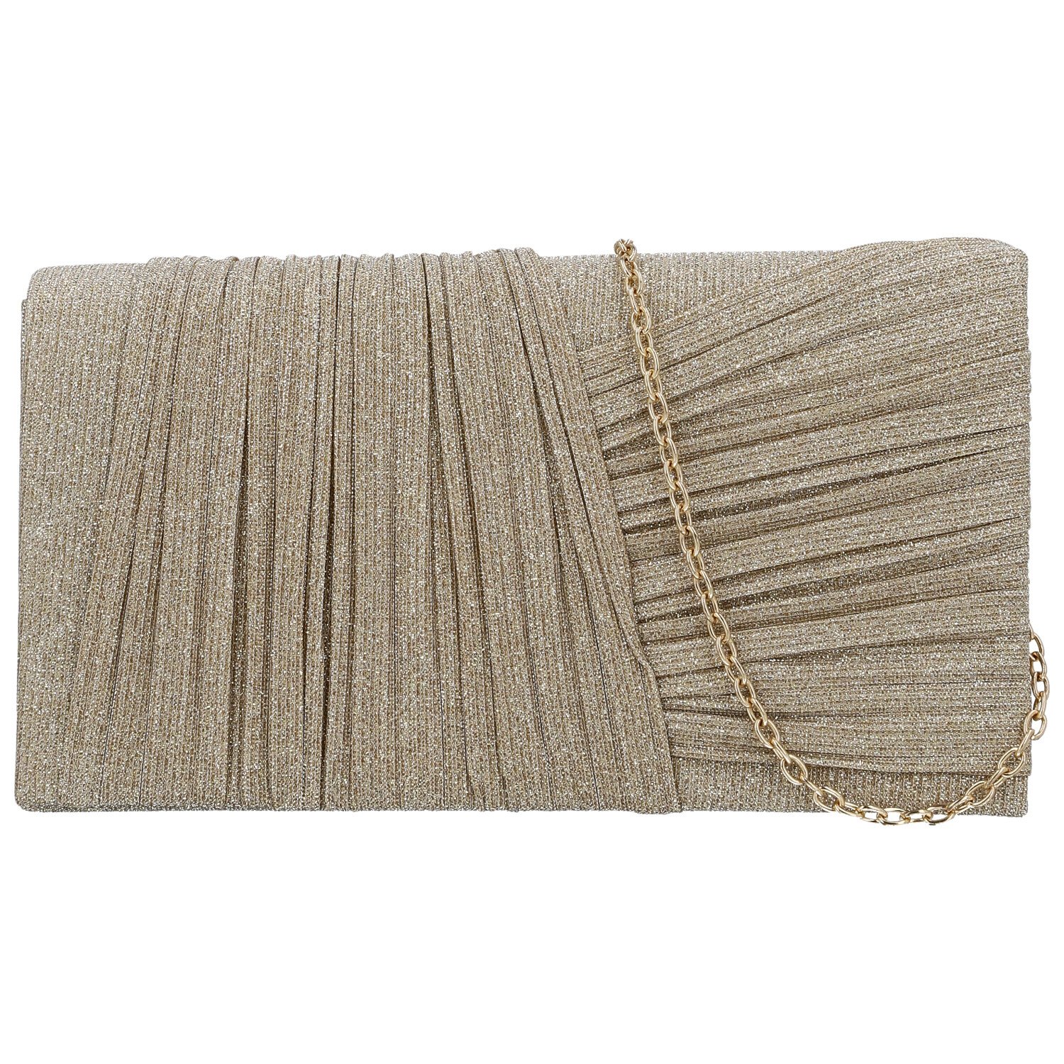 Dámska listová kabelka zlatá - Michelle Moon Acperis