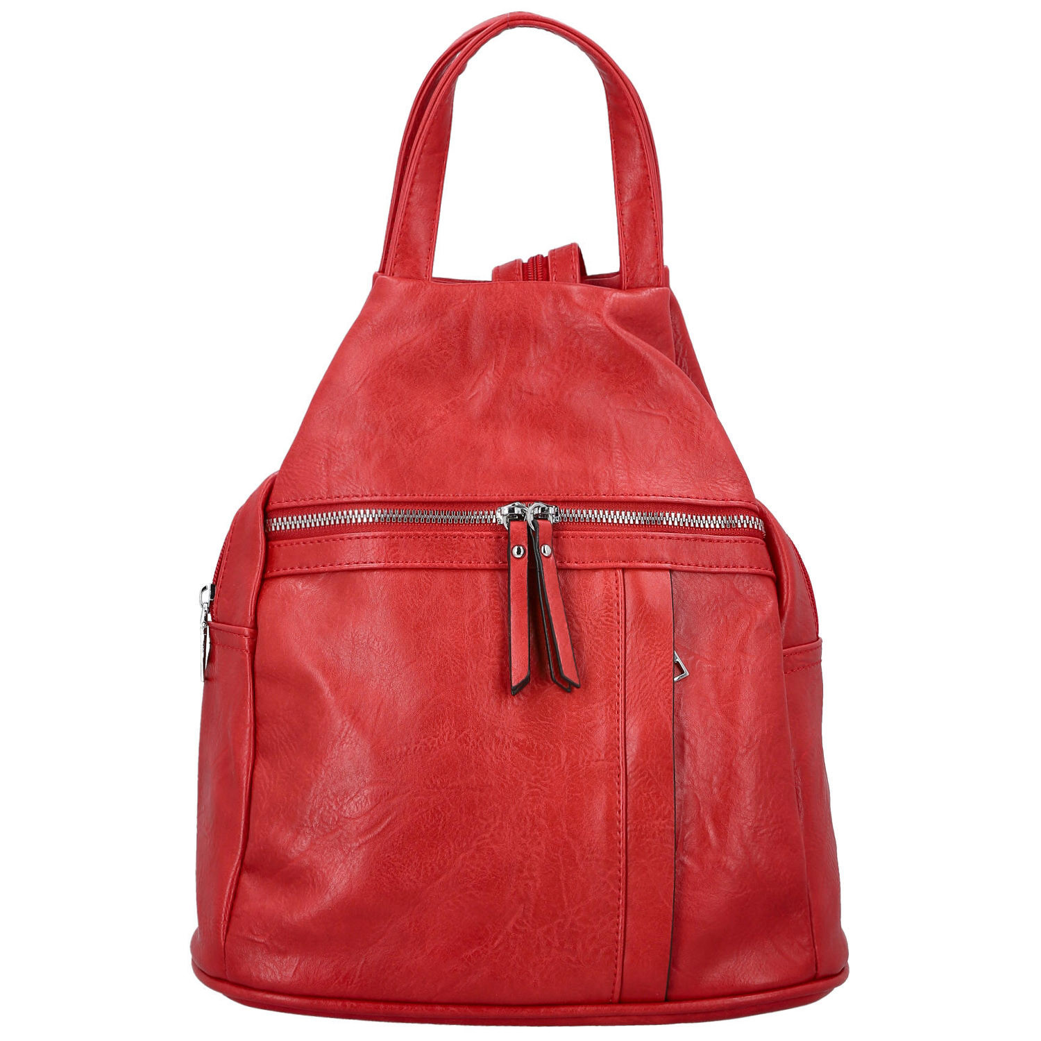 Dámsky mestský batoh červený - Firenze Viva