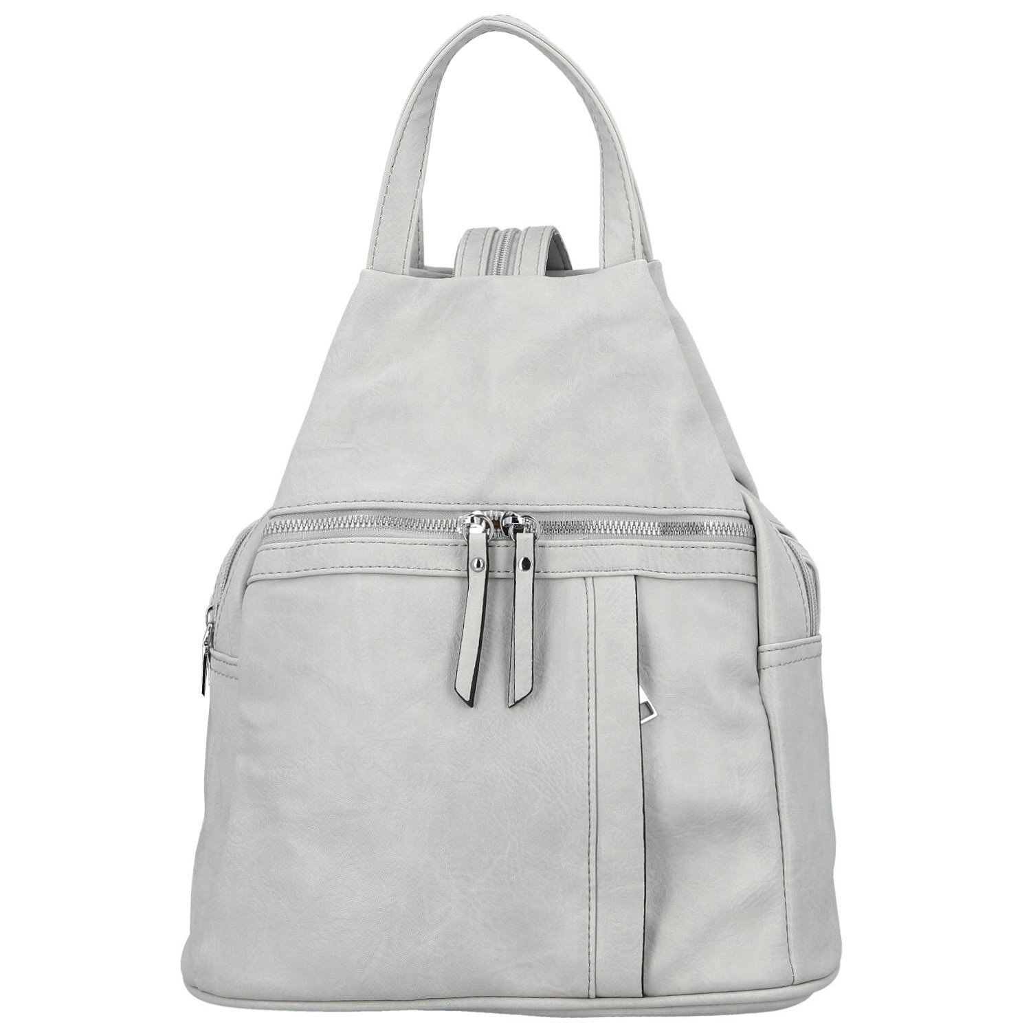 Dámsky mestský batoh svetlo šedý - Firenze Viva