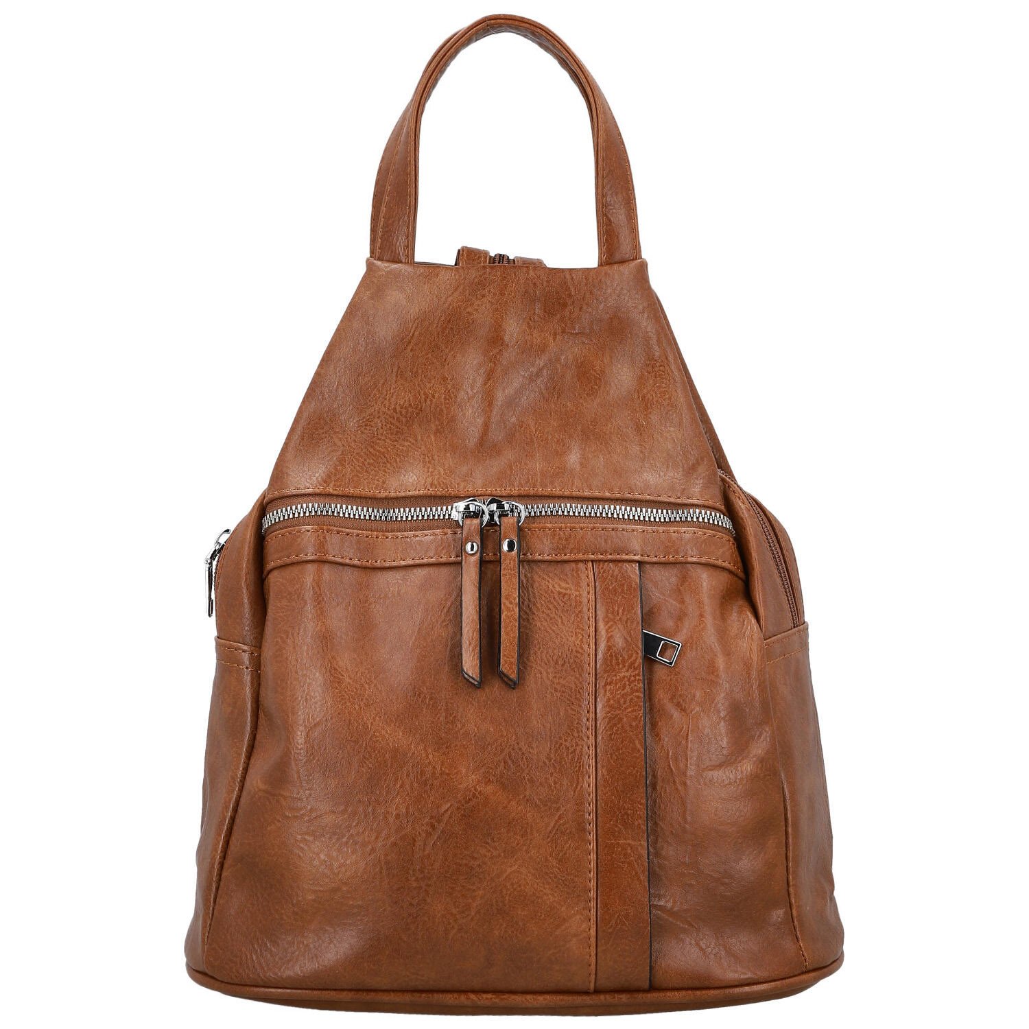 Dámsky mestský batoh hnedý - Firenze Viva