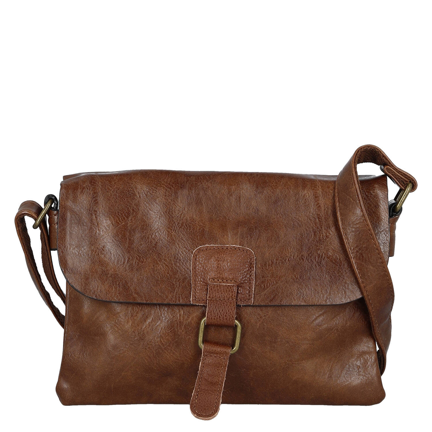 Dámska crossbody kabelka coffee - Paolo bags Vaiana