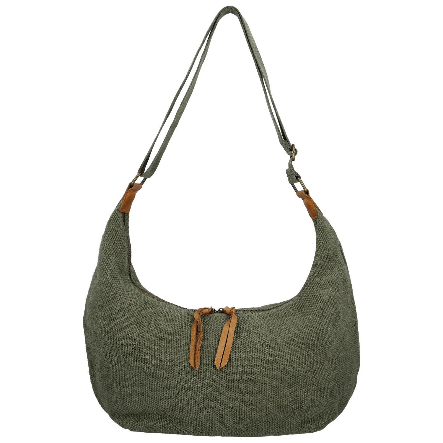 Dámska kabelka cez rameno tmavo zelená - Paolo bags Marita