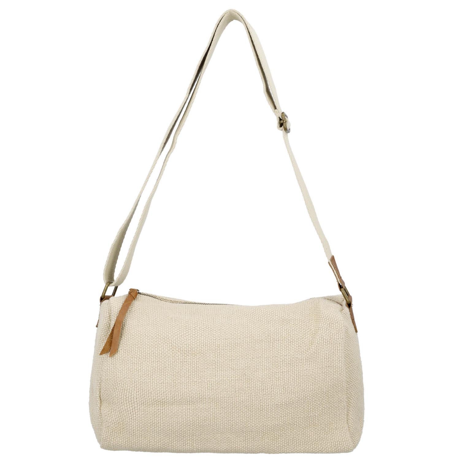 Dámska crossbody kabelka krémová - Paolo bags Lajana