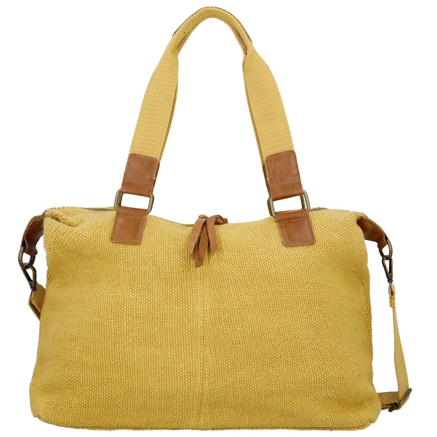 Dámska kabelka cez rameno žltá - Paolo bags Disma