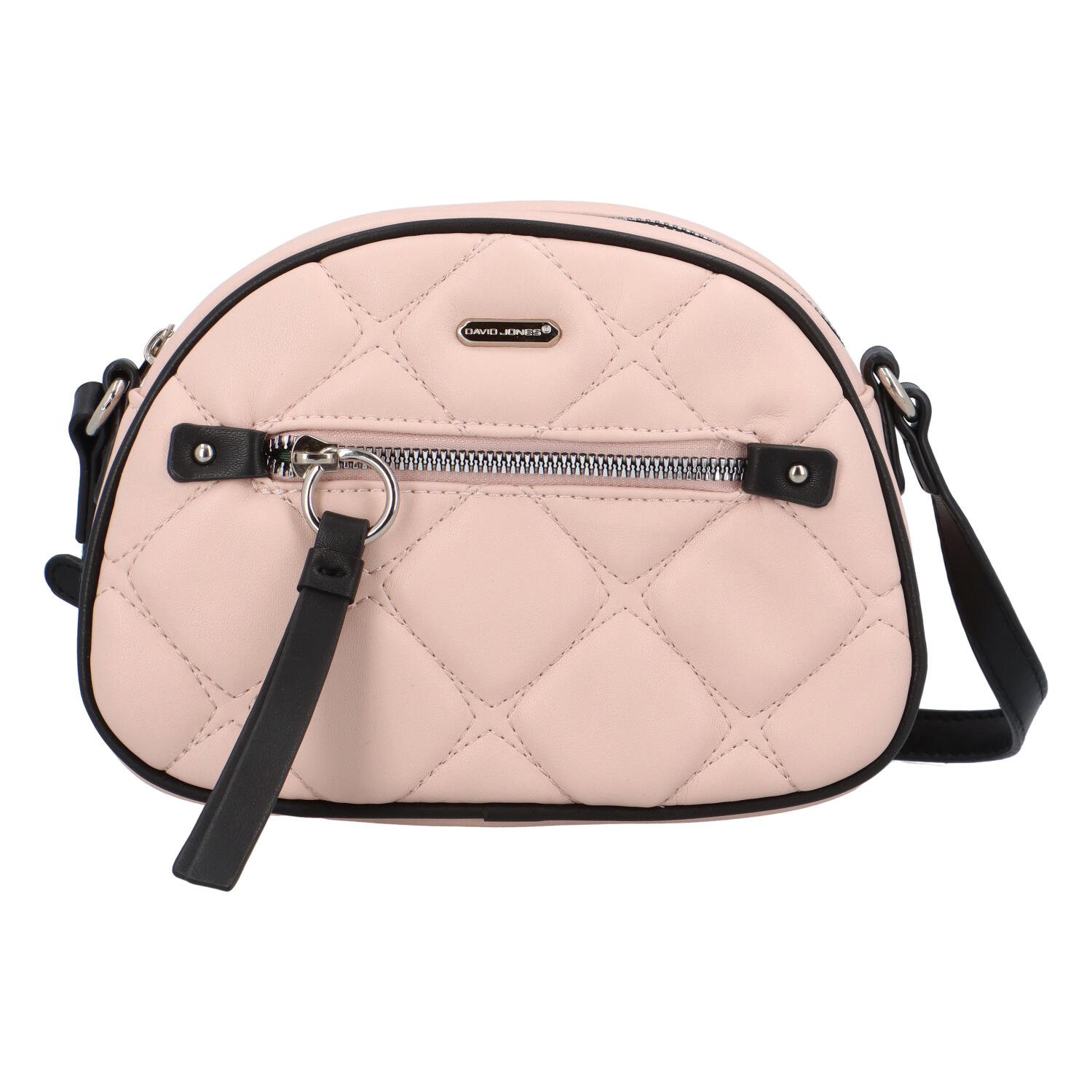 Dámska crossbody kabelka svetloružová - David Jones Olivia