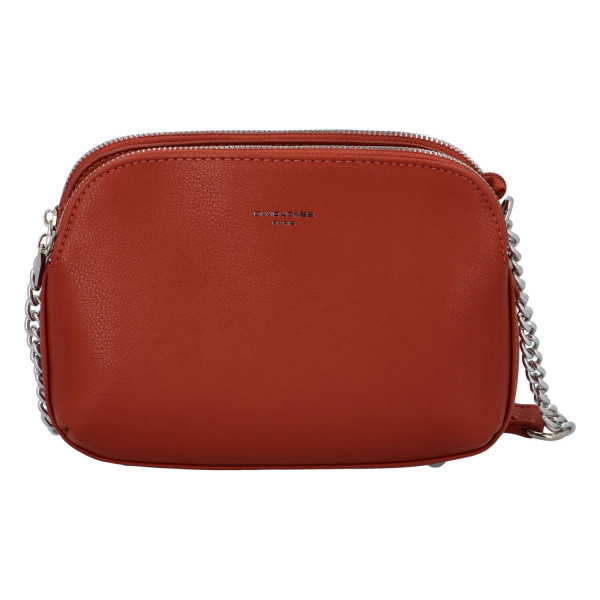 Dámska crossbody kabelka sýto hnedá - David Jones Beatriz