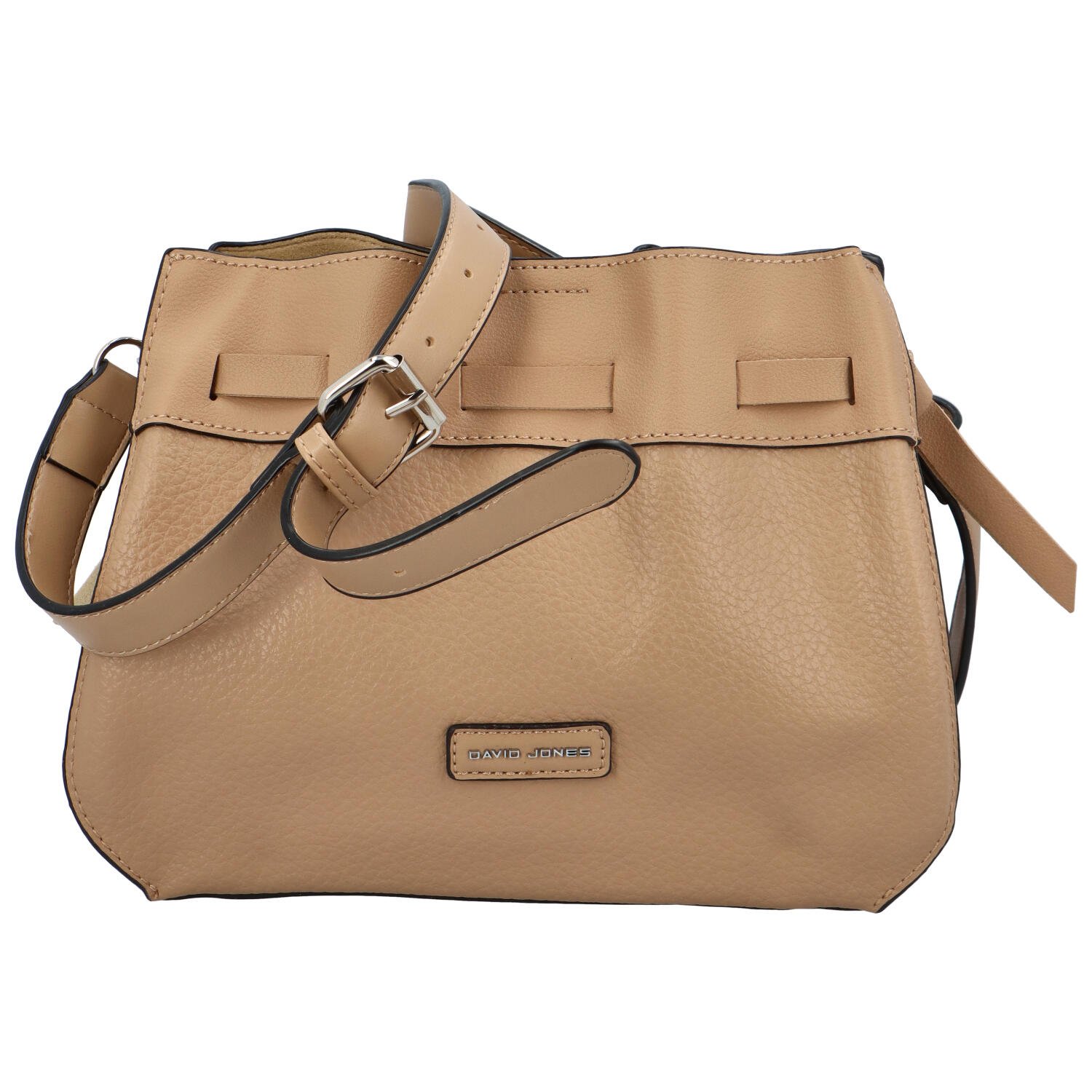 Dámska crossbody kabelka camel - David Jones Afras