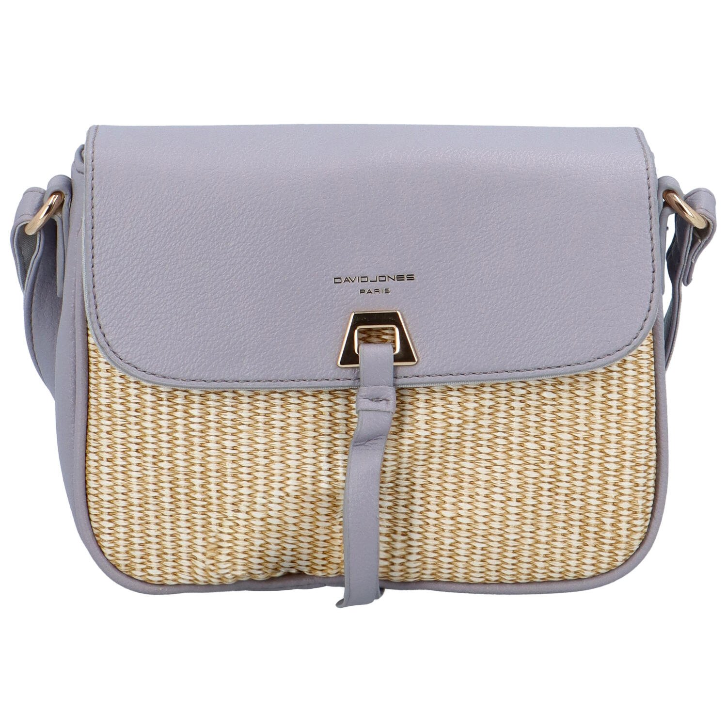 Dámska crossbody kabelka bledo fialová - David Jones Flou