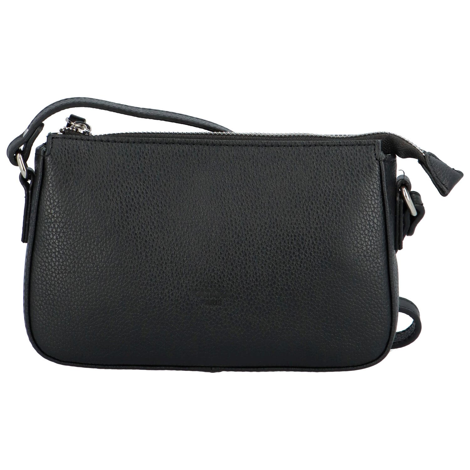 Dámska kožená crossbody kabelka čierna - Katana Zeily