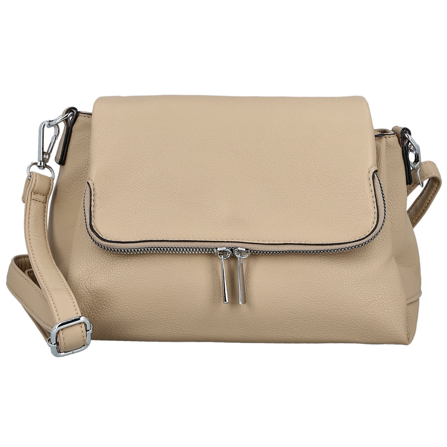 Dámska crossbody kabelka béžová - Firenze Naima