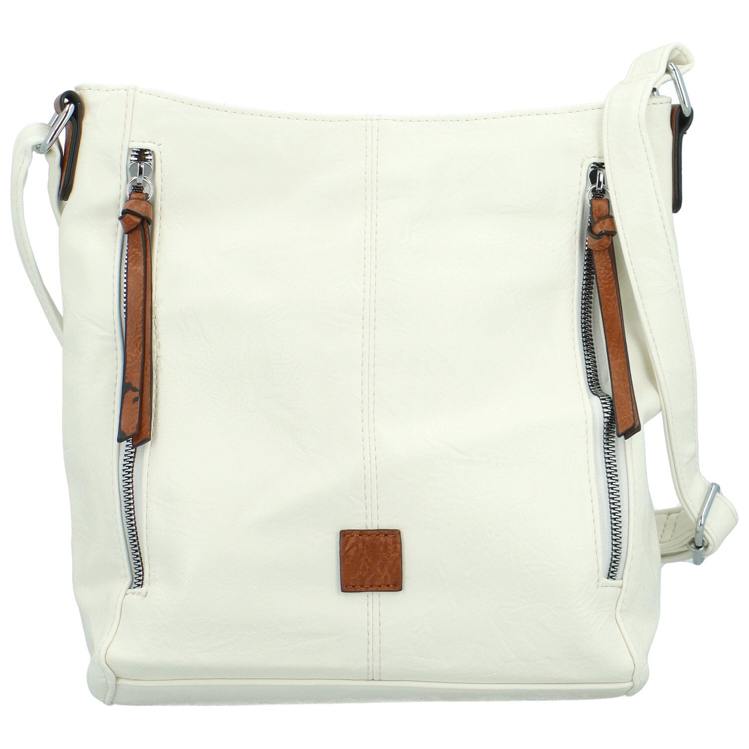 Dámska crossbody kabelka biela - Firenze Jolie