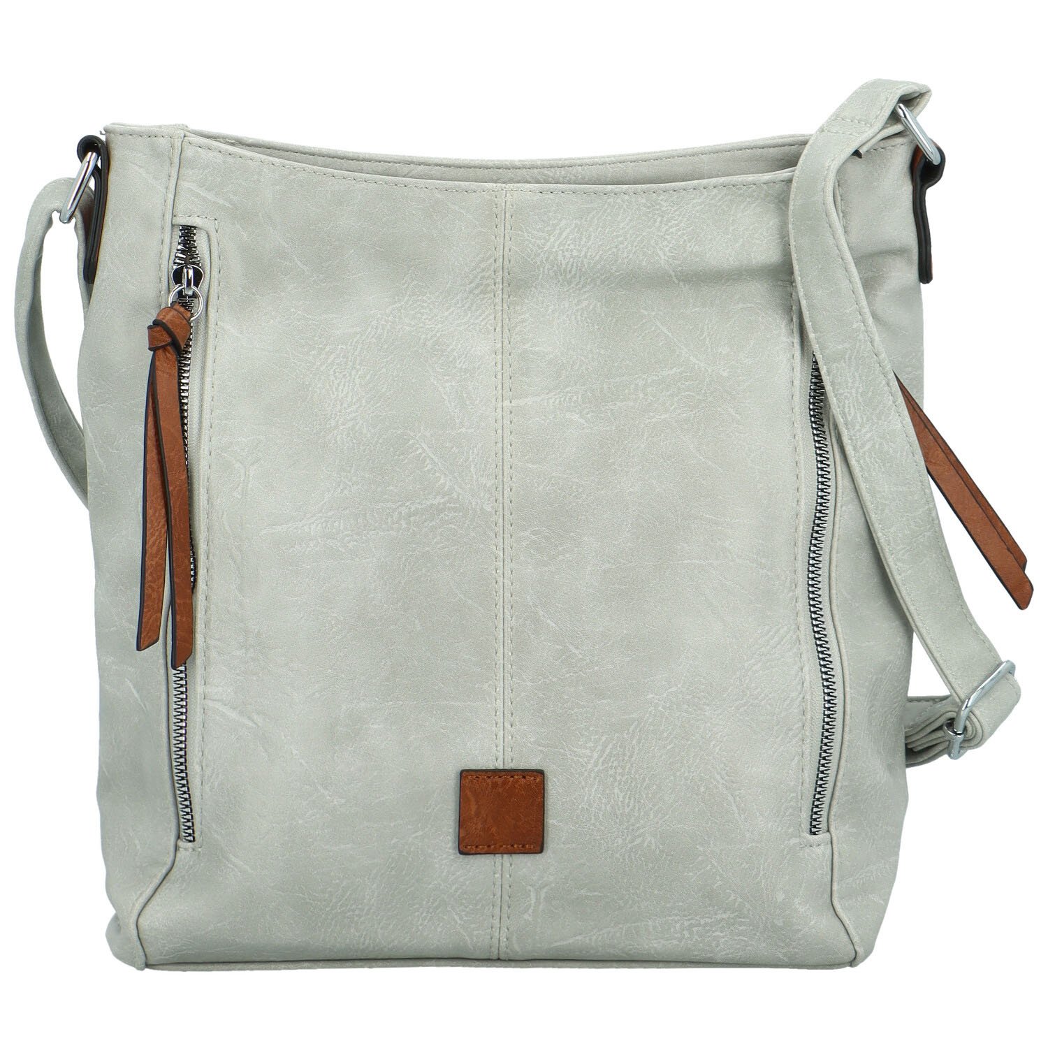 Dámska crossbody kabelka šedá - Firenze Jolie