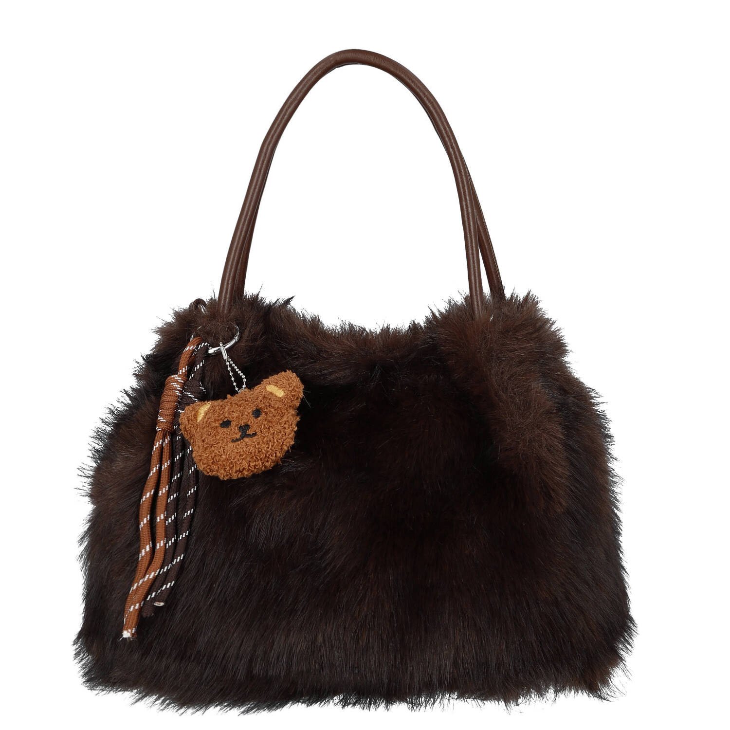 Dámska kabelka na rameno tmavo hnedá - Firenze Valentina