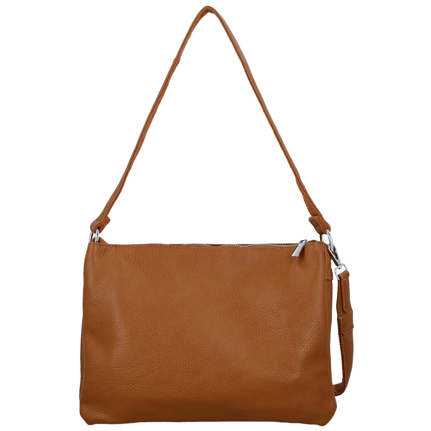 Dámska crossbody kabelka hnedá - Paolo bags Amery