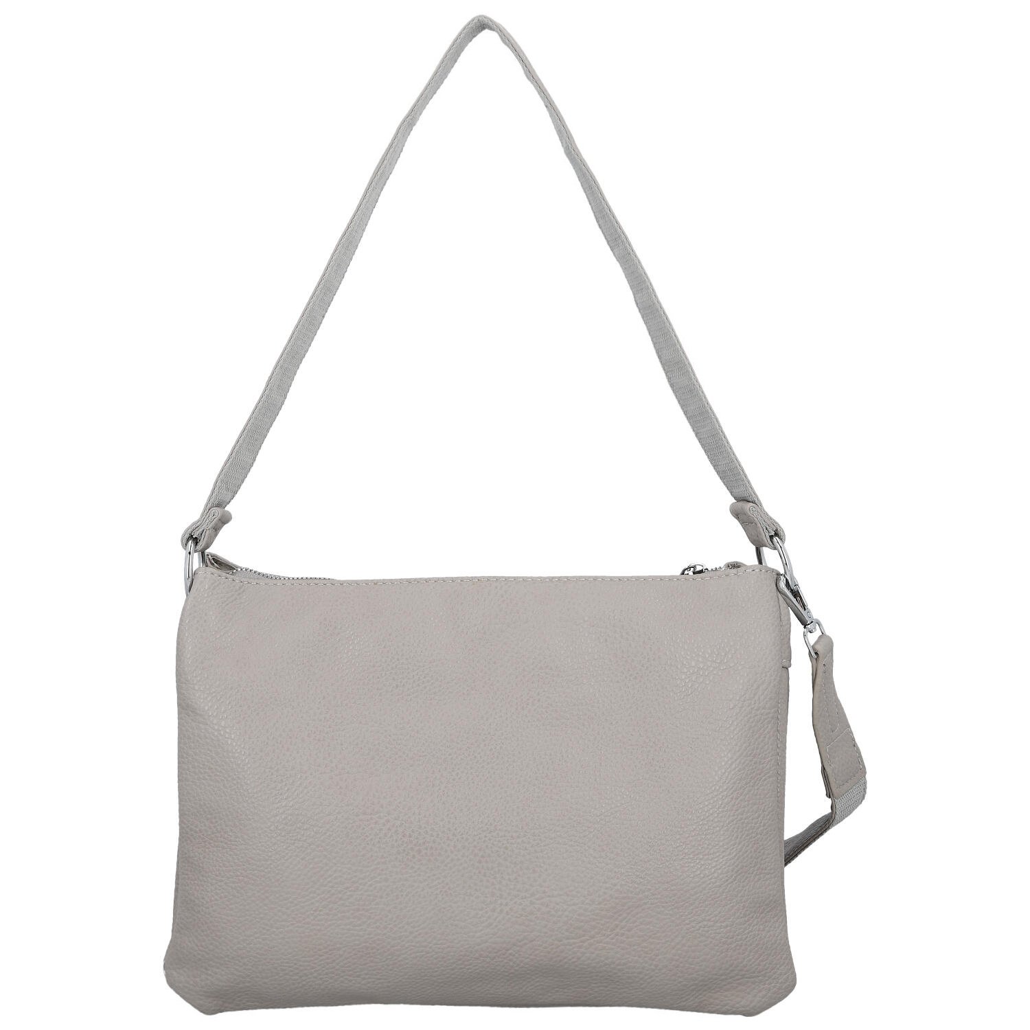 Dámska crossbody kabelka šedá - Paolo bags Amery