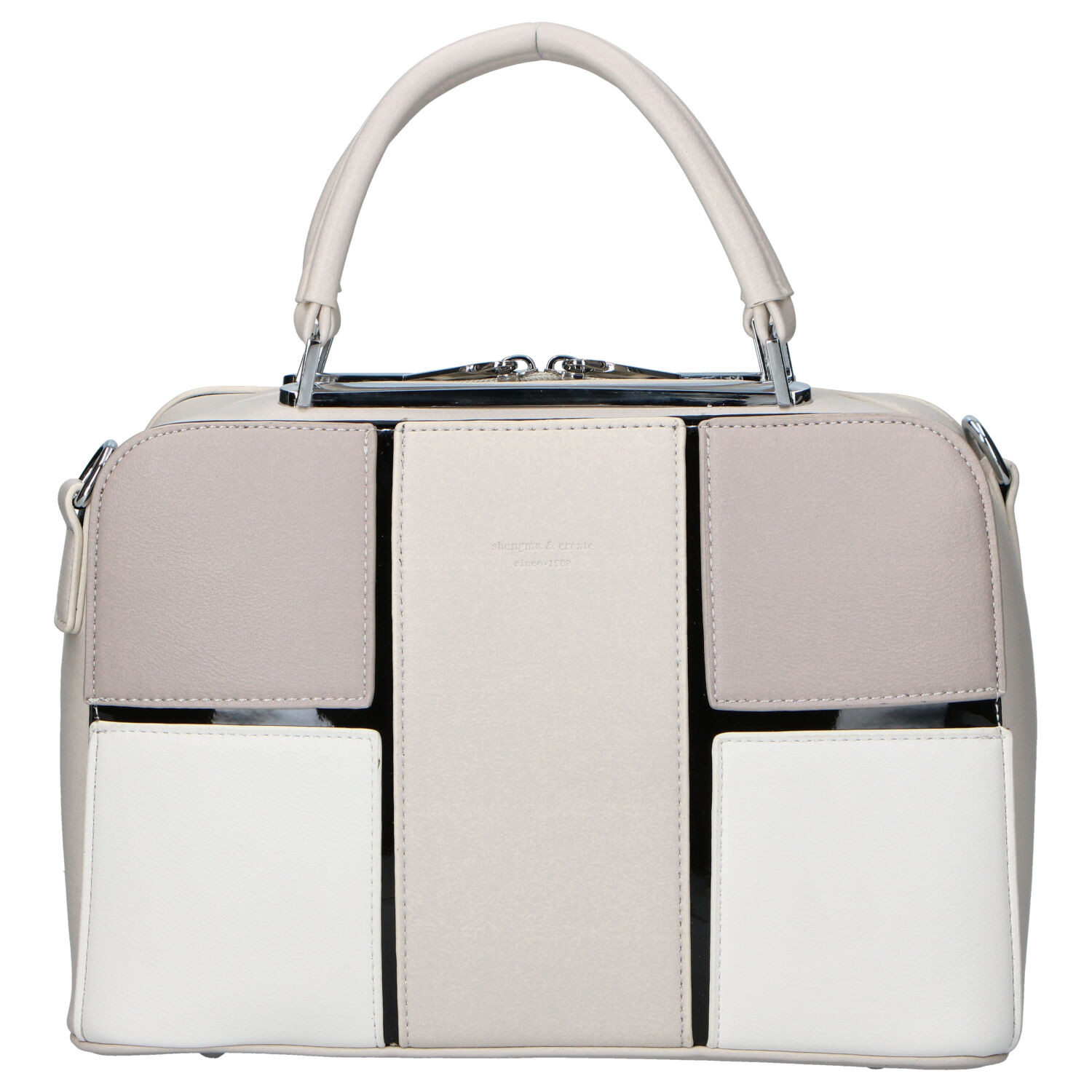 Dámska kabelka do ruky krémová - Firenze Kanike