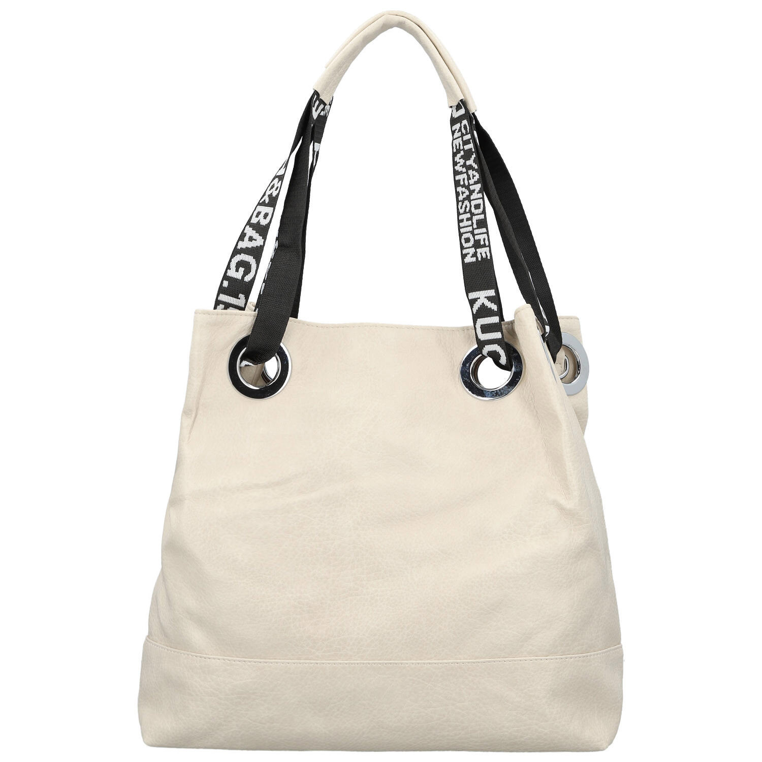 Dámska kabelka cez rameno svetlo béžová - Firenze Version