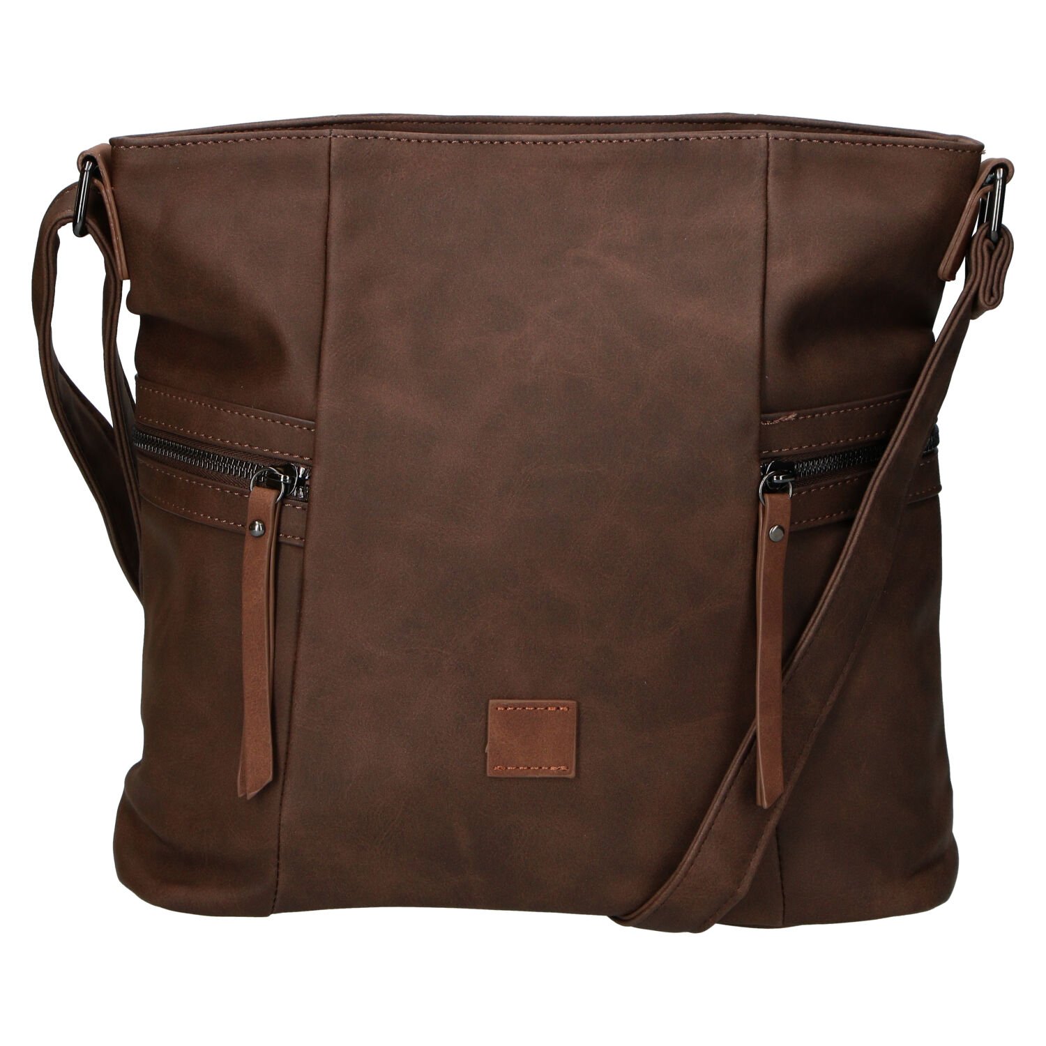 Dámska crossbody kabelka coffee - Firenze Lenah