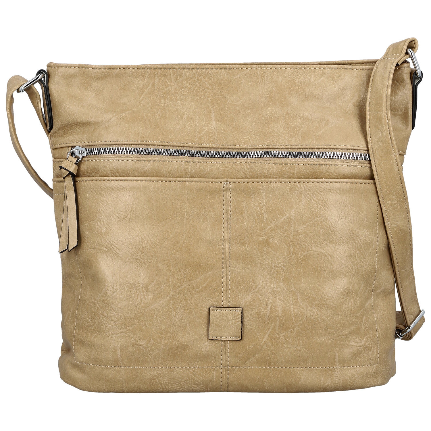 Dámska crossbody kabelka béžová - Firenze Trixana new