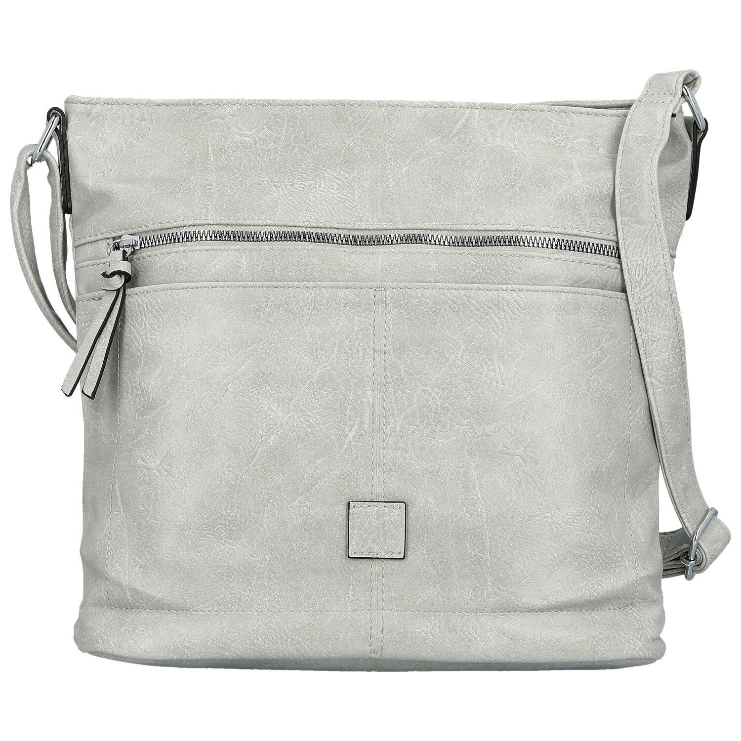 Dámska crossbody kabelka svetlo šedá - Firenze Trixana new