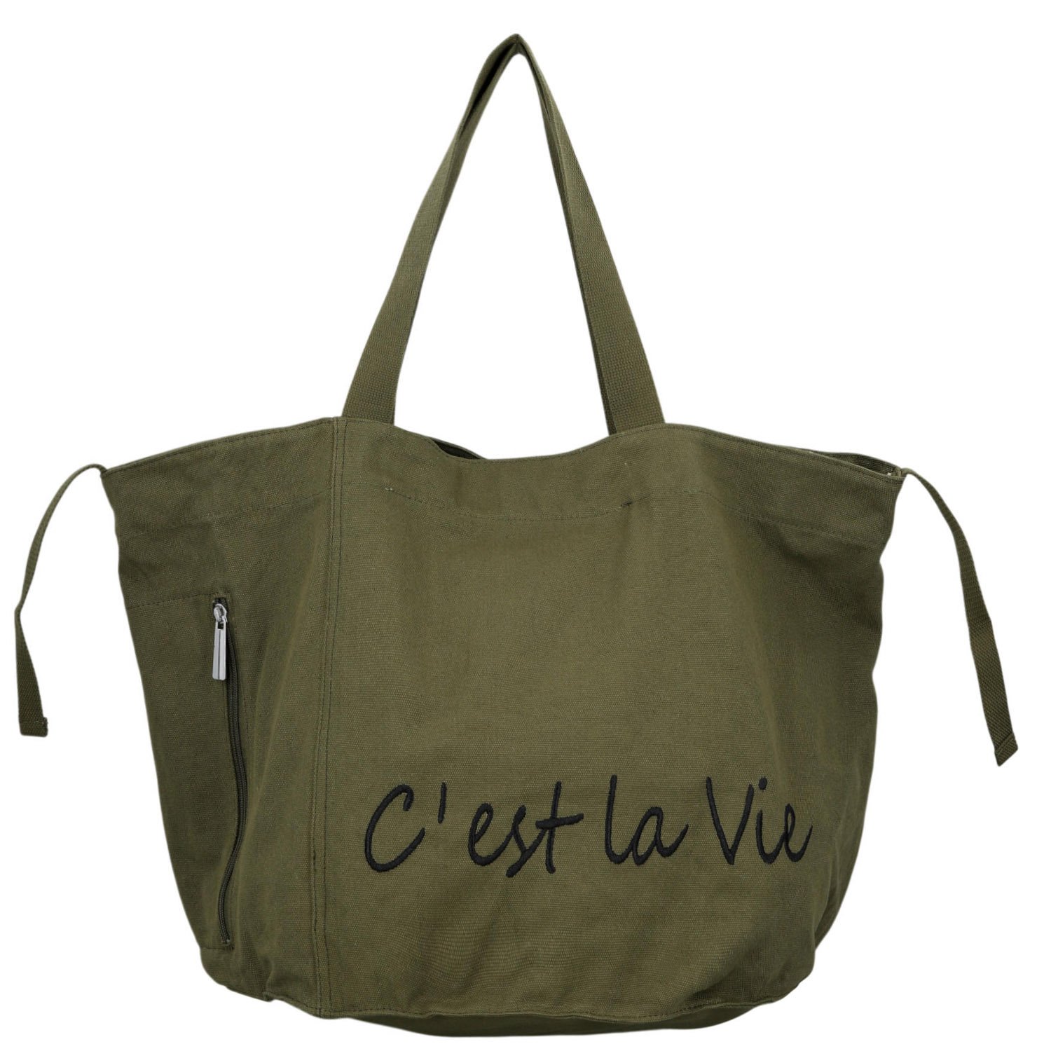 Dámska kabelka na rameno khaki - Paolo bags Espe